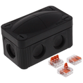 Wiska 10109900 Junction Box 85x49x51mm Black