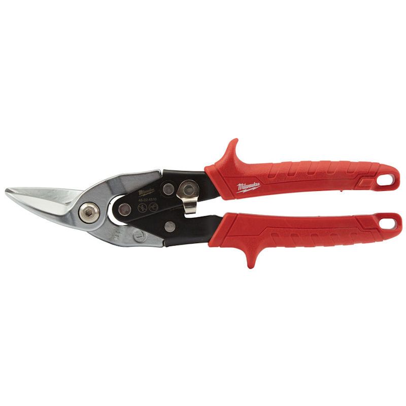 Milwaukee 48224510 Aviation Snips Red