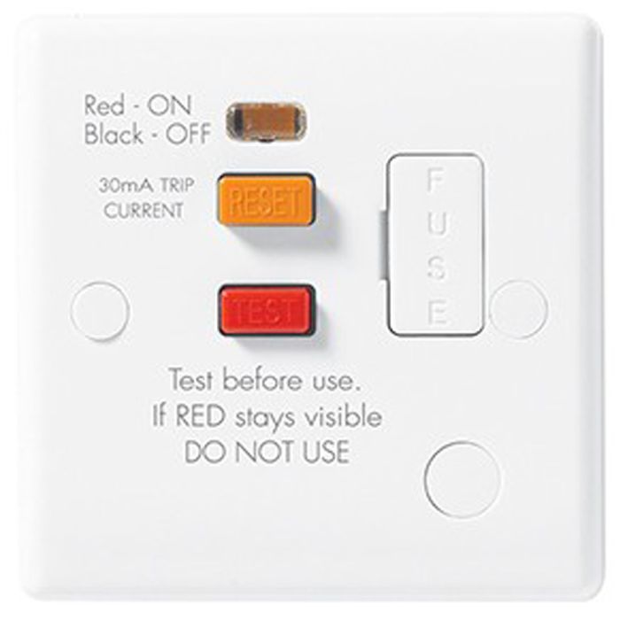 BG 855ARCD-01 Unswitched Spur & RCD 13A