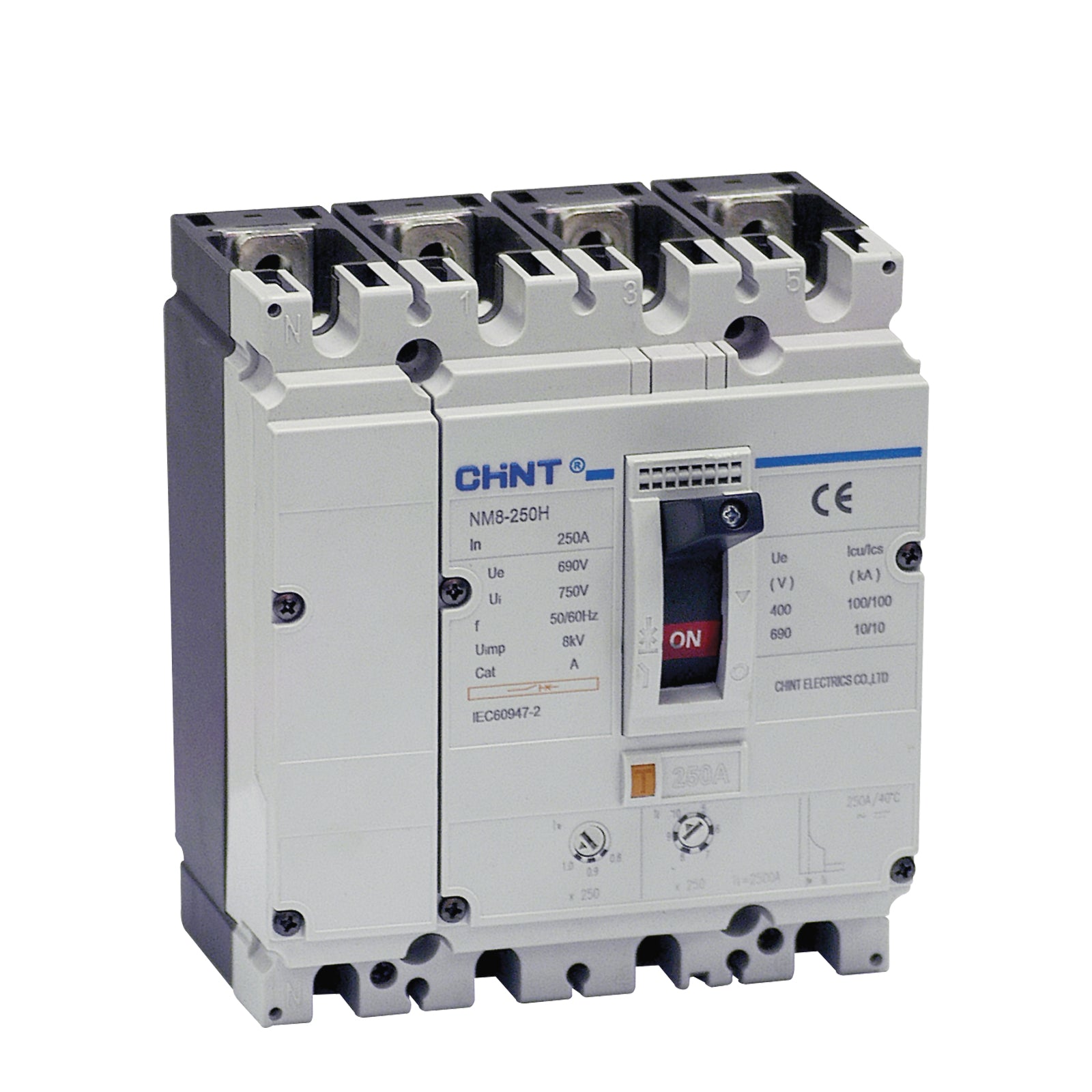 Chint 40A 4P Adjustable Thermal MCCB