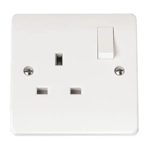 Click Scolmore - 1G 13A 2 Pole Switched Socket