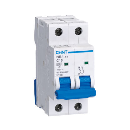 Chint NB1-63D3P50 Triple Pole Type D MCB 50A 6kA