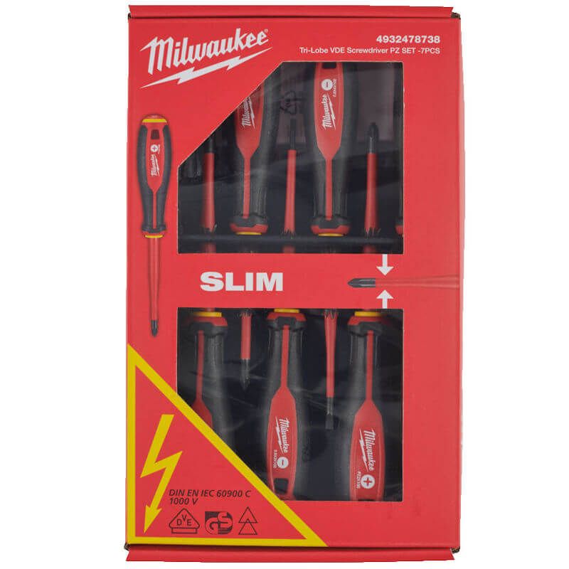 Milwaukee 4932478738 Screwdriver 7 Piece Set