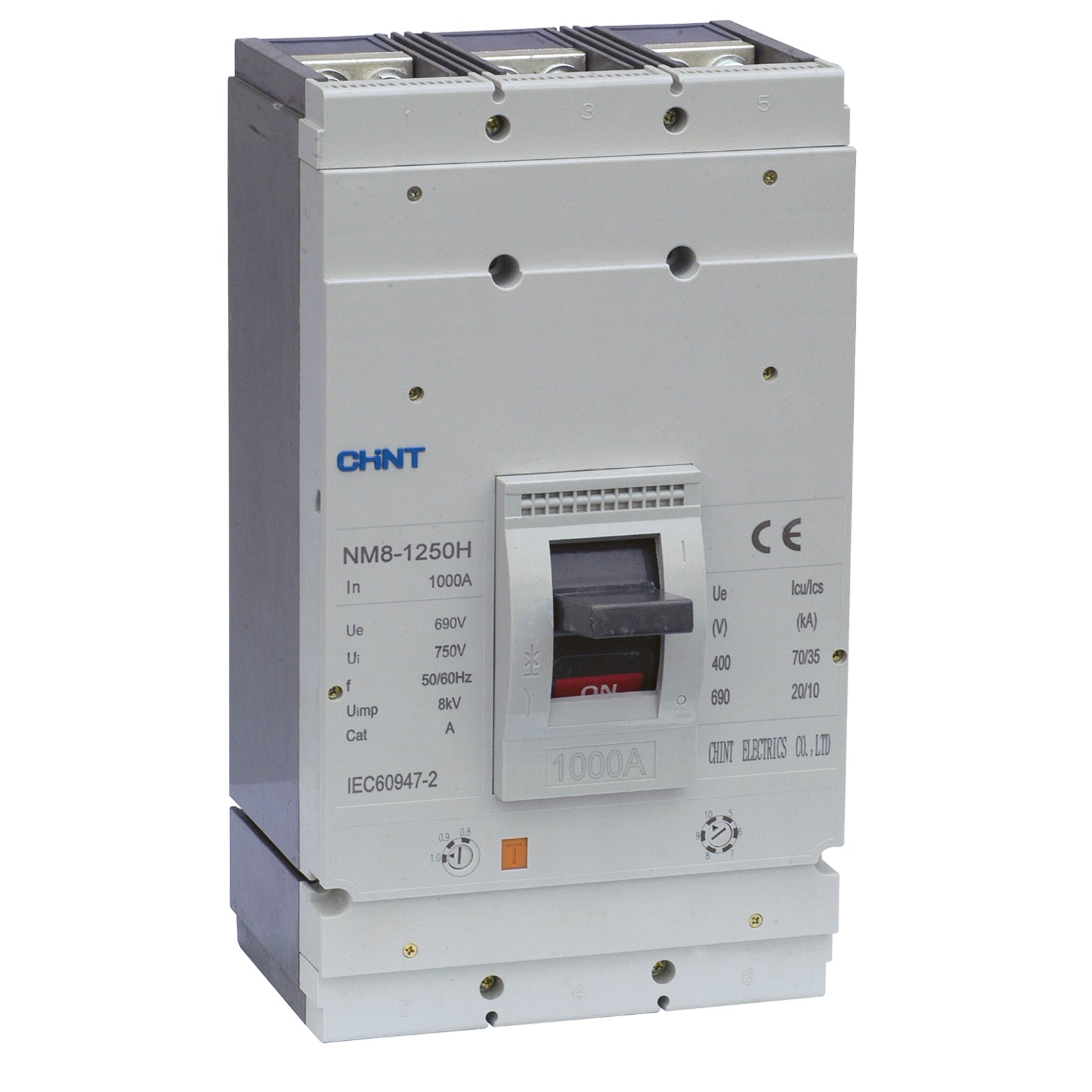Chint 1250A 3P Adjustable Thermal MCCB
