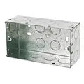 25mm Metal 2 Gang Back Box
