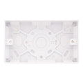 Selectric Smooth Back Box 2G 35mm White