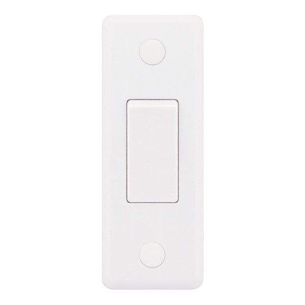 Selectric Smooth SSL570 10A Architrave Switch - 1 Gang 2 Way