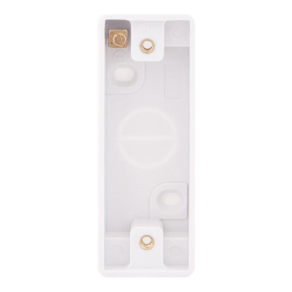 Selectric Smooth SSL573 1 Gang Surface Pattress 16mm