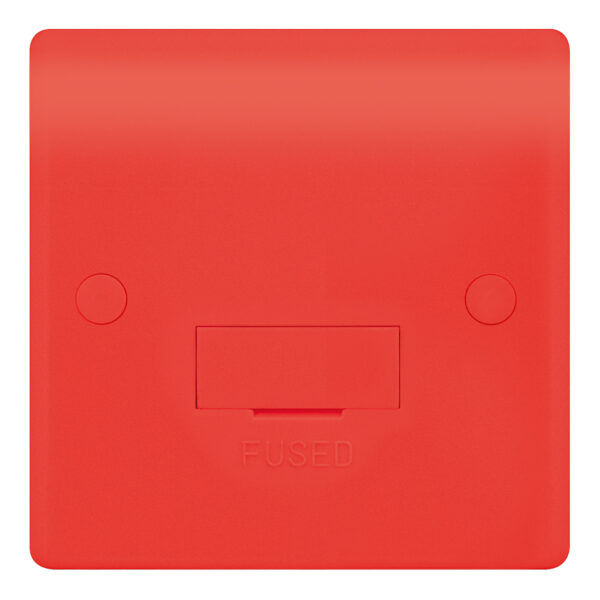 Selectric Unswitched Red Fused Connection Unit