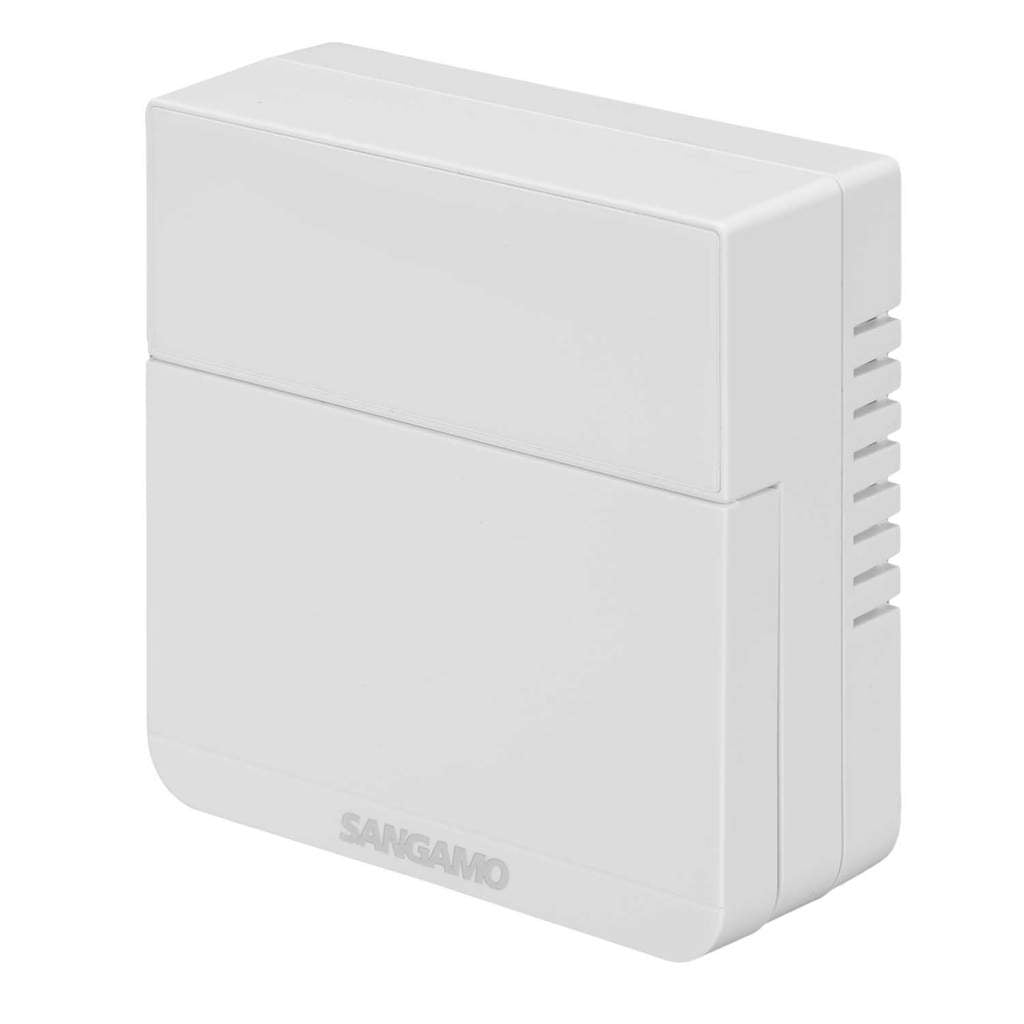 Sangamo CHPRSTATF Tamperproof Electronic Frost Thermostat in White