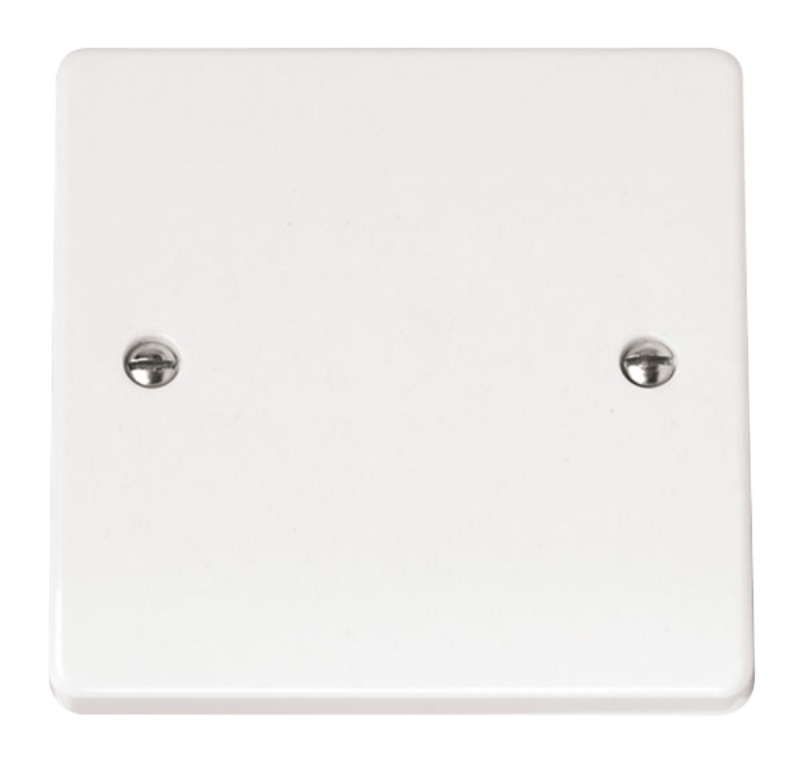 Click Scolmore - White 1G Blanking Plate