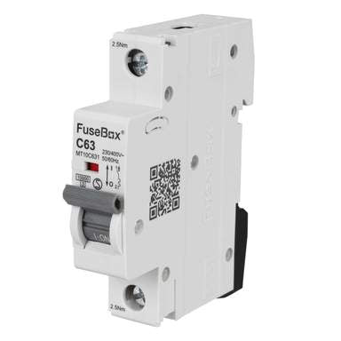 FuseBox MT10C631 MCB SP Type C 63A 10kA