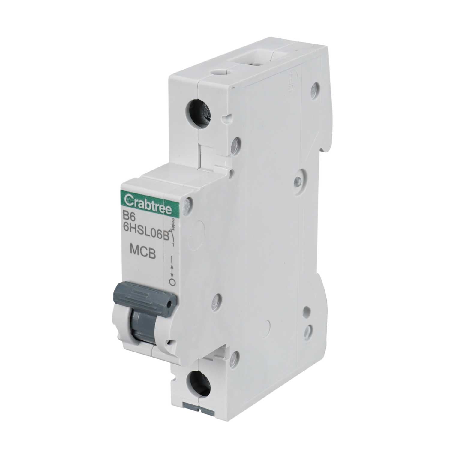 Crabtree 6HSL06B Loadstar 6A 10kA B-Curve 1-Pole MCB