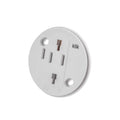 Danlers Round Ceiling Socket (Required for CELO, CEDR60, CEDR6PLR)