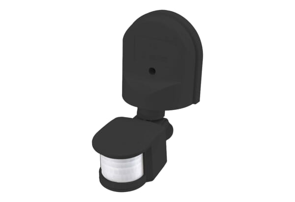 PIR Stand Alone Motion Detector - Black PIRAB