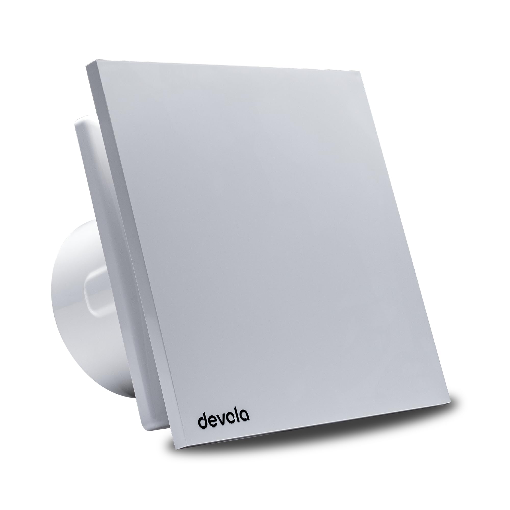 Devola 100mm Quiet Mixed Flow Tile Bathroom Extractor Fan DVQTF100