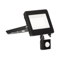 Aurora EN-FLV30P/40 VelaPIR Black IP65 30W 3000lm 4000K Adjustable LED Floodlight