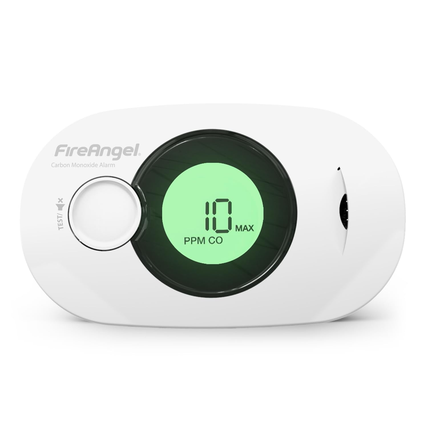 FireAngel Digital Display Carbon Monoxide (CO) Alarm