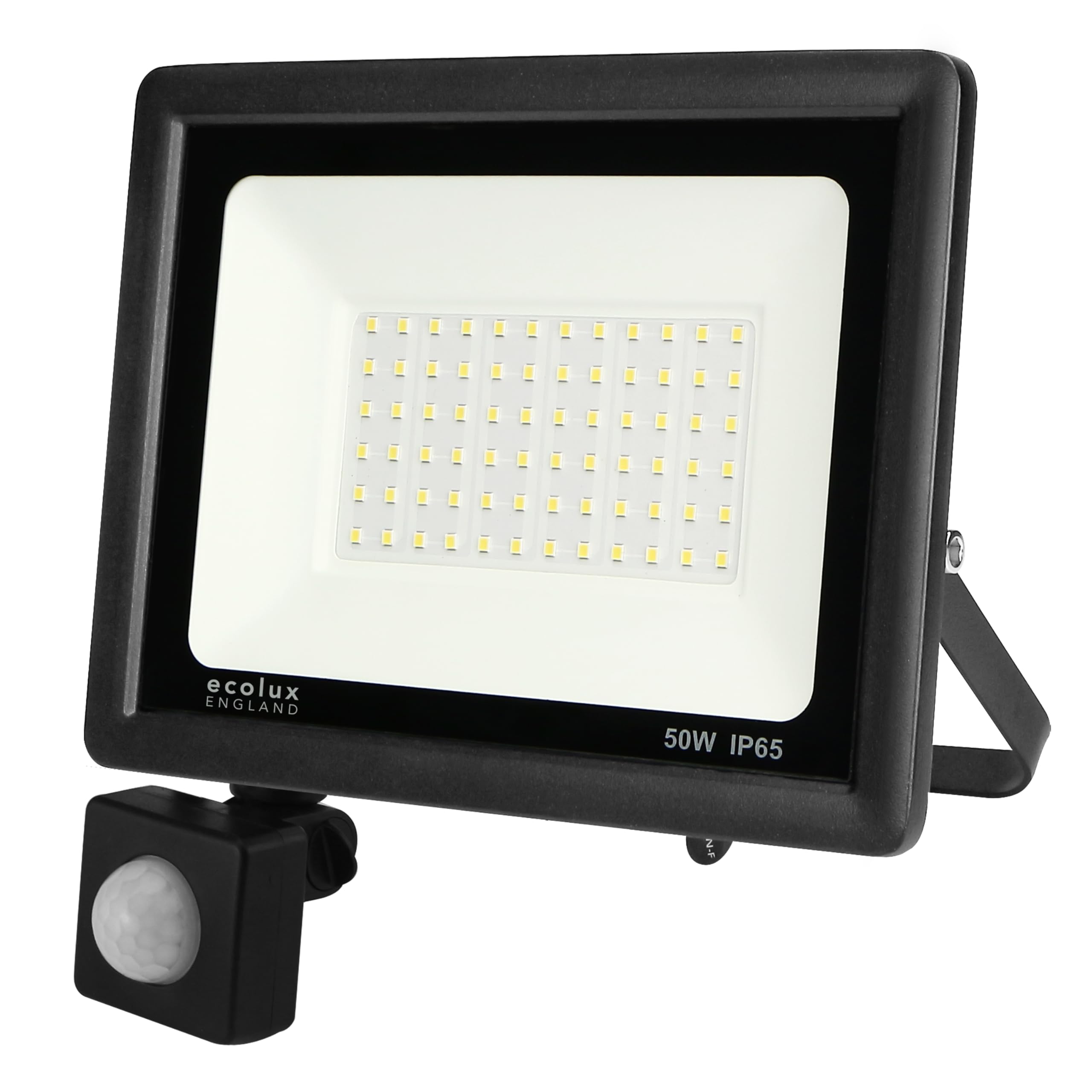 Ecolux FL50-6500-PIR-B 50W Floodlight PIR