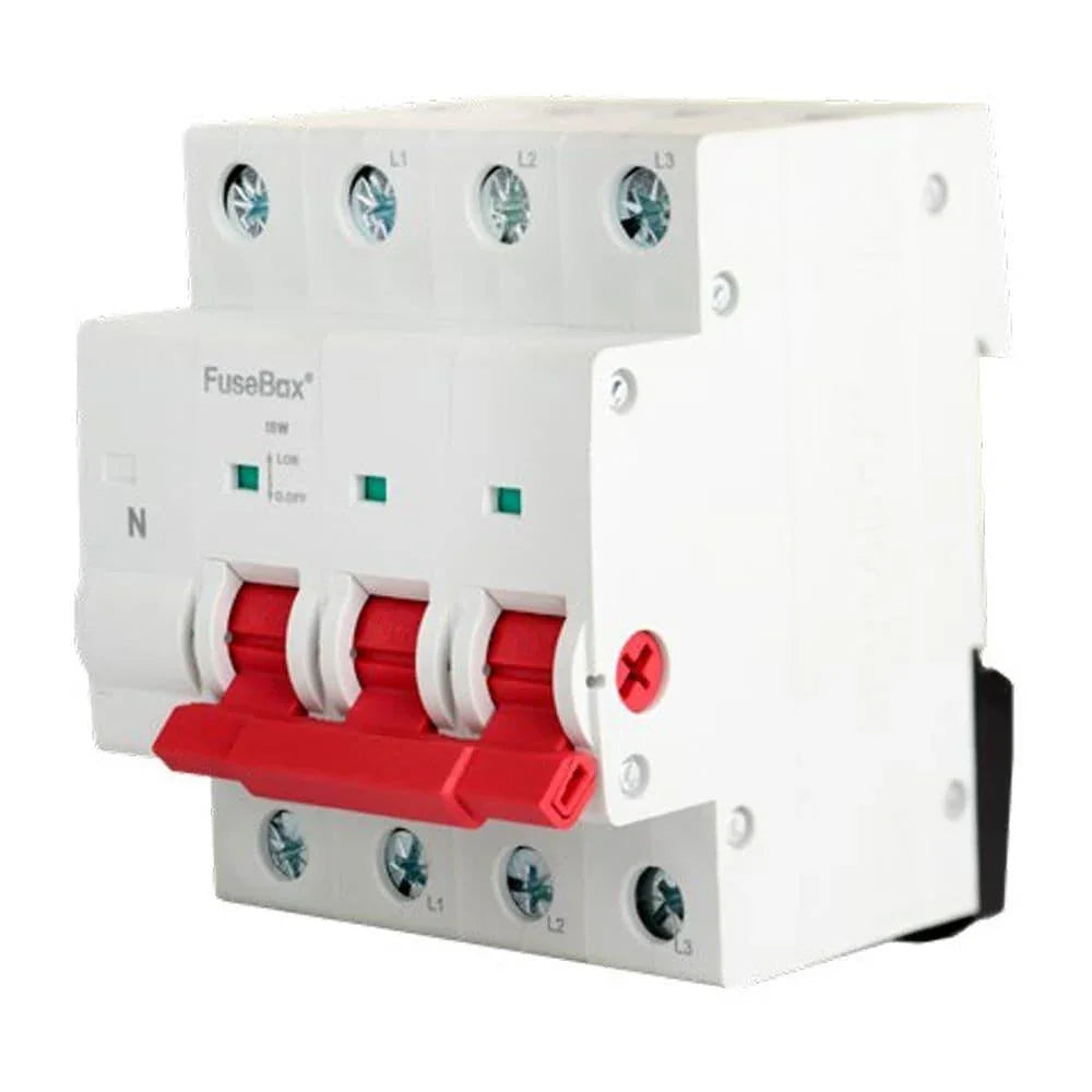 FuseBox TPN 125A 4P Mains Switch