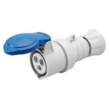 Gewiss GW62015H Connector 2P+E 32A 230V Blue
