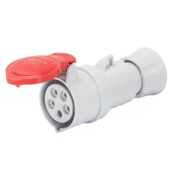 Gewiss GW62019H Connector 3P+E 32A 400V Red