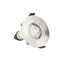 Integral Evofire IP65 Round Satin Nickel LED Downlight with GU10 Holder - ILDLFR70D002