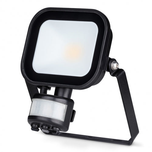 JCC Niteflood LED Black + PIR 10W 4000K IP65 JC091002