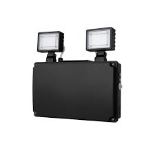 JCC JCEM110011BLK Emergency Twin Spot Black 3W