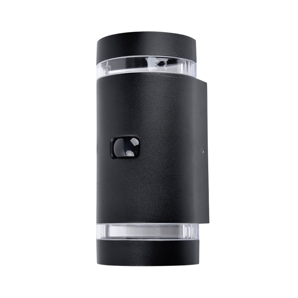 Lutec LINS UP & Down Wall Light Dark Grey Die Cast Aluminium IP44
