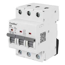 FuseBox MT10C063 Triple Pole Type C MCB 6A 10kA
