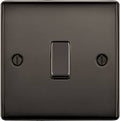 BG Nexus Metal - Black Nickel - Light Switch 1G Intermediate 20A 16AX