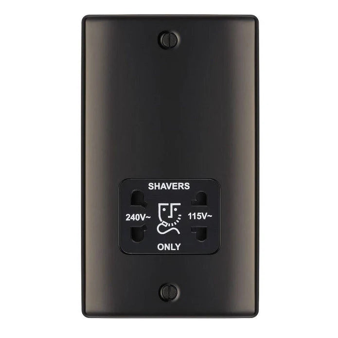 BG Nexus Metal Black Nickel - Dual Voltage 115/240V - Black Insert