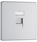 BG Nexus Metal Polished Chrome - 1G RJ45 Socket