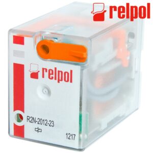 R2N-2012-23-5110-WTL, Relpol Plug In Power Relay, 110V AC Coil