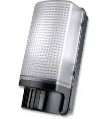 Timeguard SLB88 60W PIR Bulkhead Light, 110°, 8m, IP44, in Black