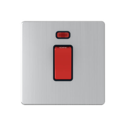 Chint 45A 1G DP Neon Switch
