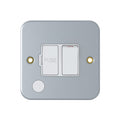 Chint 13A Switched Fused Spur Metal Clad with Flex Outlet