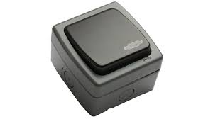 Timeguard TGVL05 Weatherproof Plateswitch DP 1G