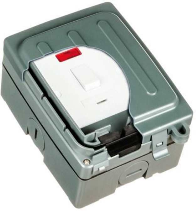 Timeguard WXT103N Weatherproof Connection Unit Fsd 1G